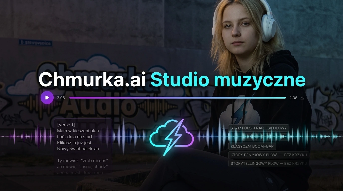 Studio Muzyczne — generuj i edytuj utwory AI